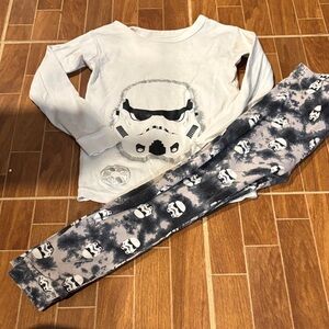 🌈4/$25🌈 Star Wars Toddler Pajamas